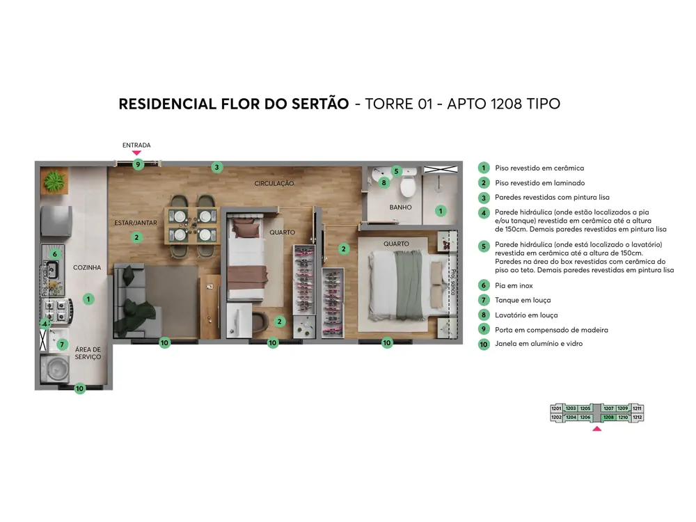Residencial Flor do Sertão, foto 8